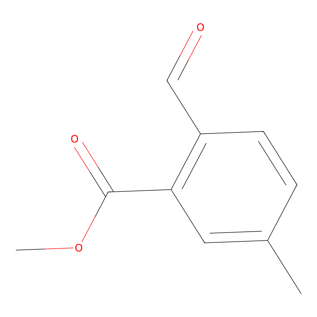 Methyl 2-formyl-5-methylbenzoate molecular structure, CAS 108293-46-5