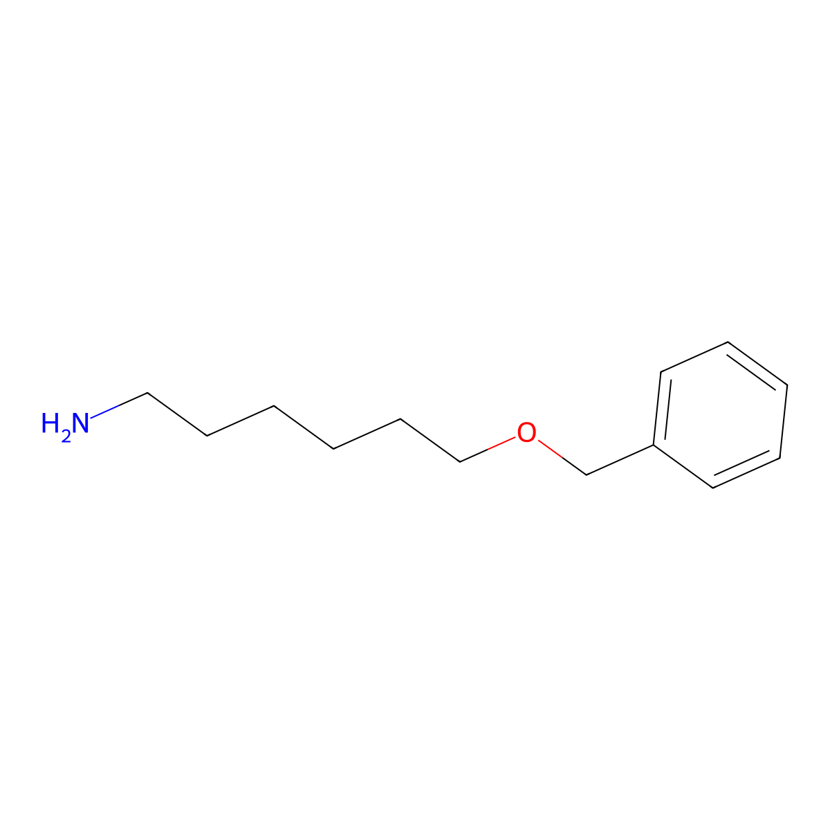 6-(Benzyloxy)hexan-1-amine molecular structure, CAS 108296-16-8