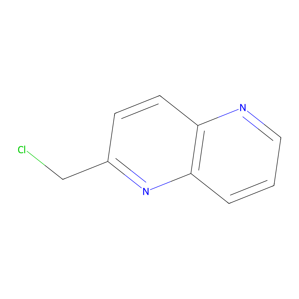 2-(Chloromethyl)-1,5-naphthyridine molecular structure, CAS 1083181-29-6