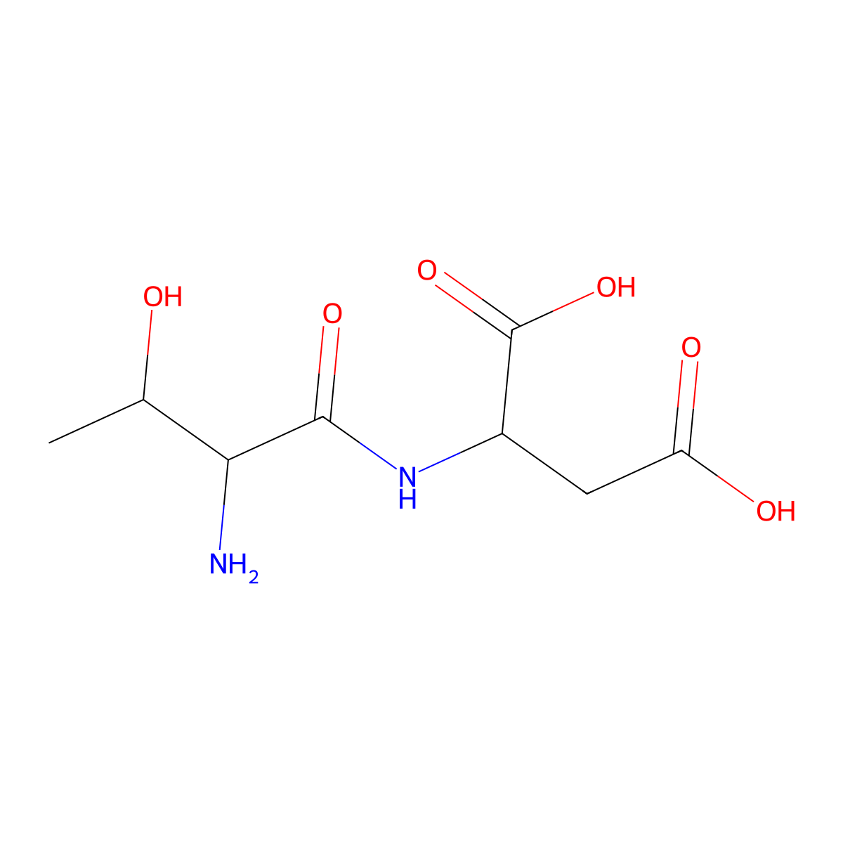 Thr-Asp molecular structure, CAS 108320-97-4