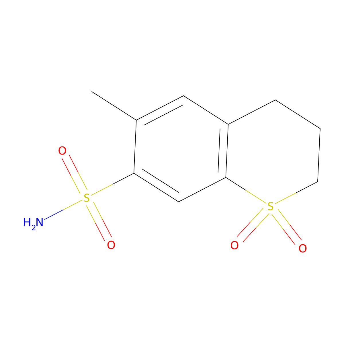 Meticrane molecular structure, CAS 1084-65-7