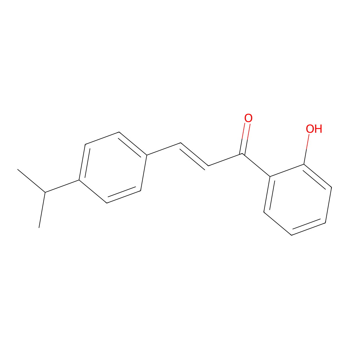 1-(2-Hydroxyphenyl)-3-(4-isopropylphenyl)-prop-2-EN-1-one molecular structure, CAS 108440-14-8