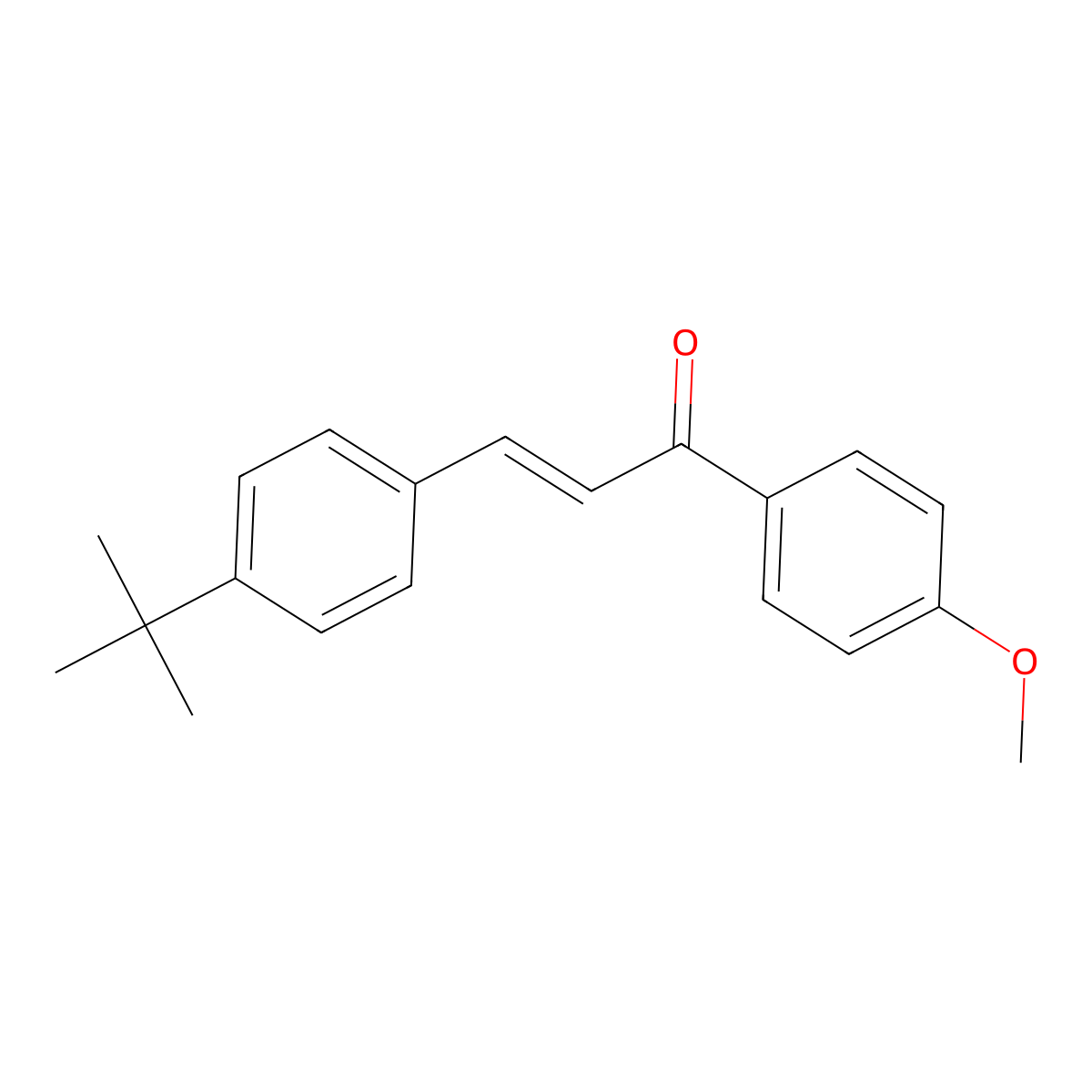 (2E)-3-(4-tert-Butylphenyl)-1-(4-methoxyphenyl)prop-2-en-1-one molecular structure, CAS 1084898-93-0