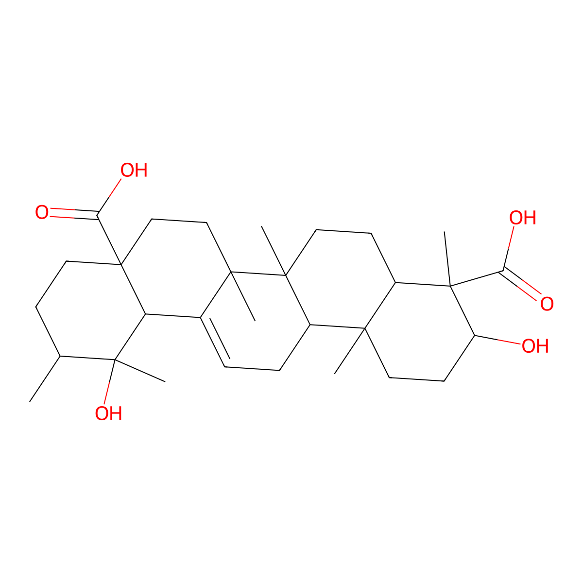 Ilexgenin A molecular structure, CAS 108524-94-3