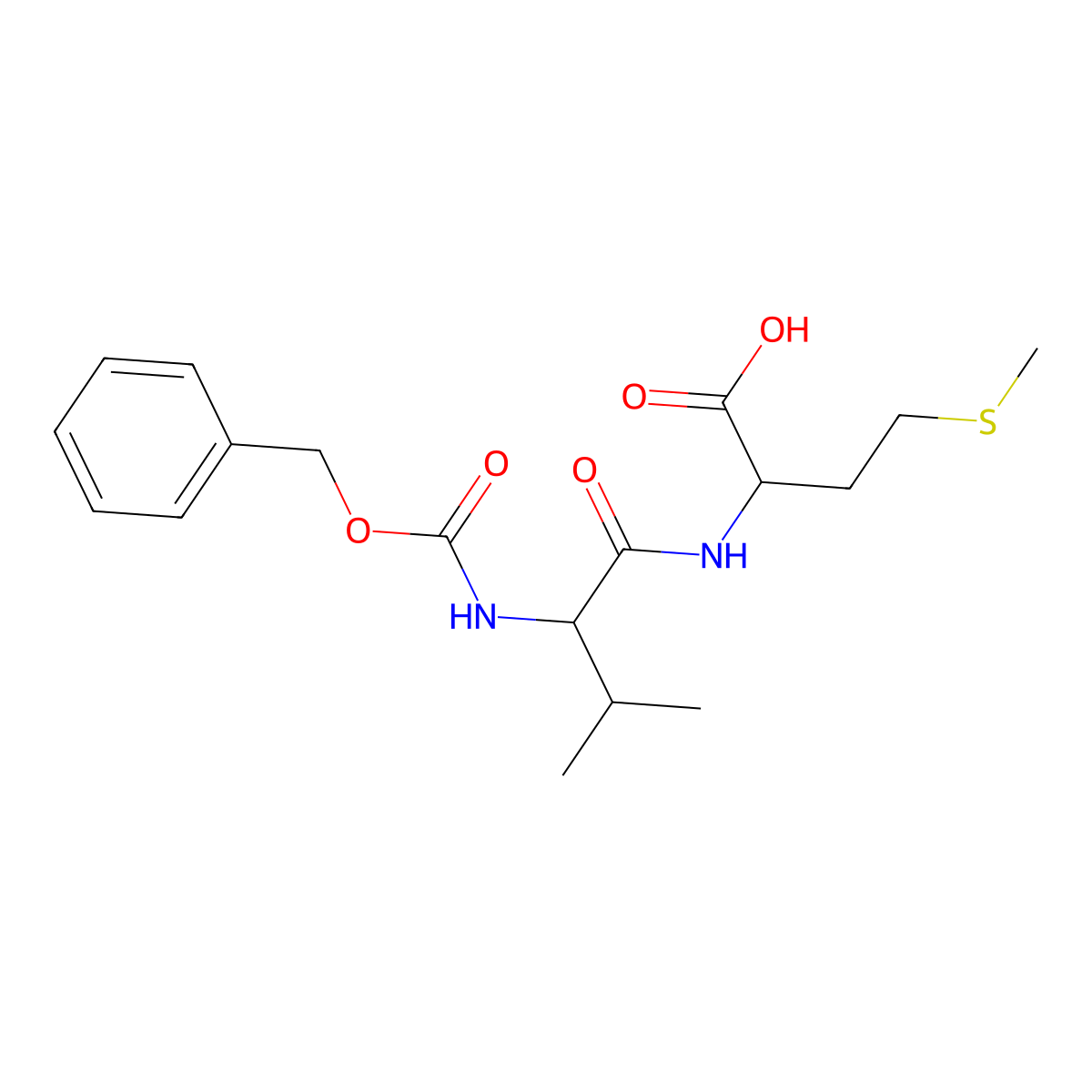 Z-Val-met-OH molecular structure, CAS 108543-82-4