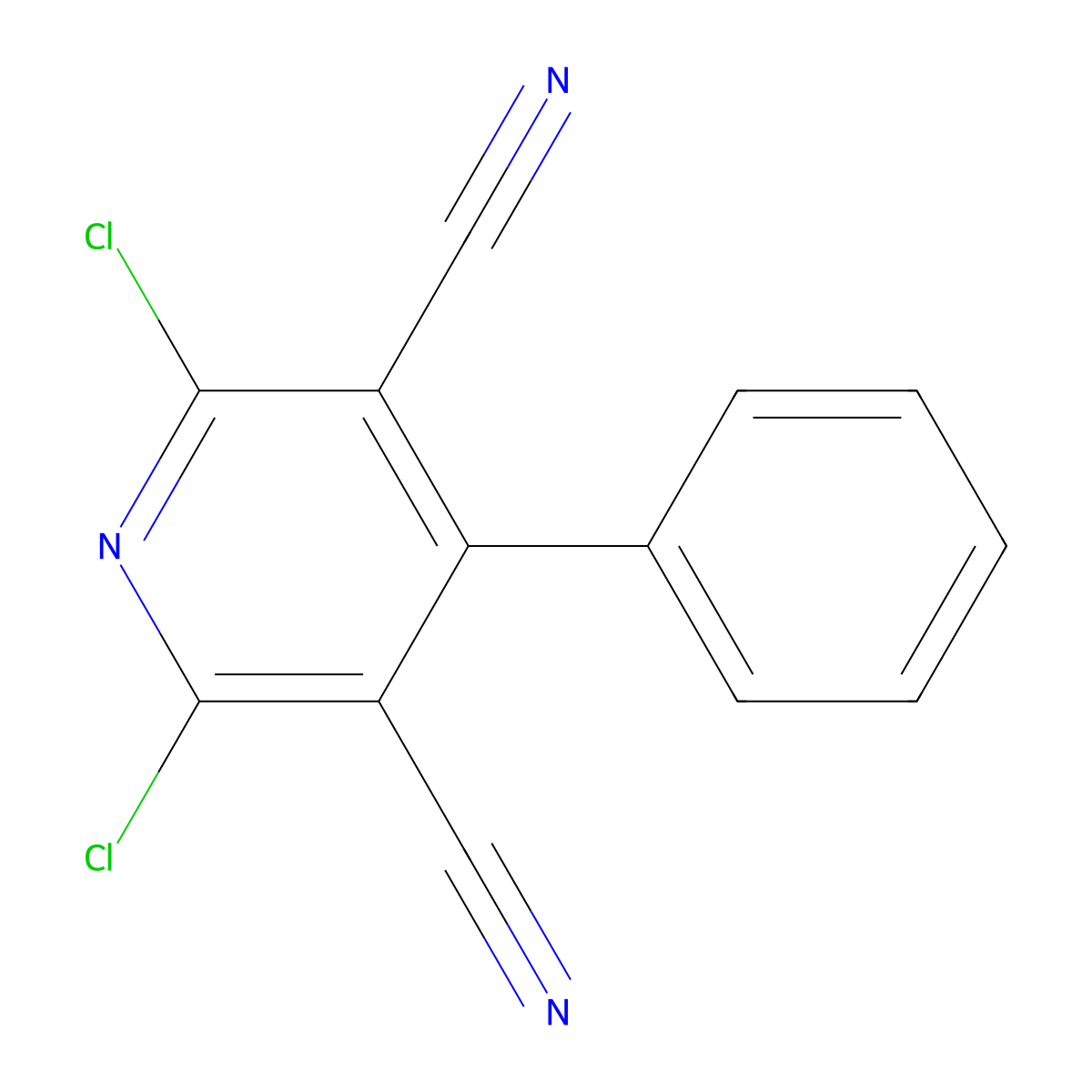 Pyridinitril molecular structure, CAS 1086-02-8