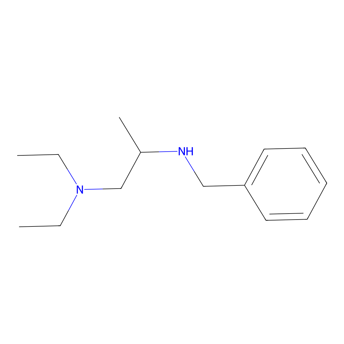 N2-benzyl-N1,N1-diethyl-1,2-propanediamine molecular structure, CAS 108621-82-5