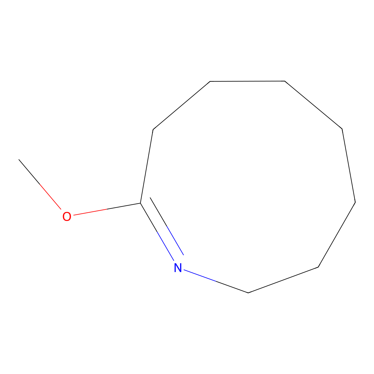 9-Methoxy-3,4,5,6,7,8-hexahydro-2h-azonine molecular structure, CAS 1086265-74-8
