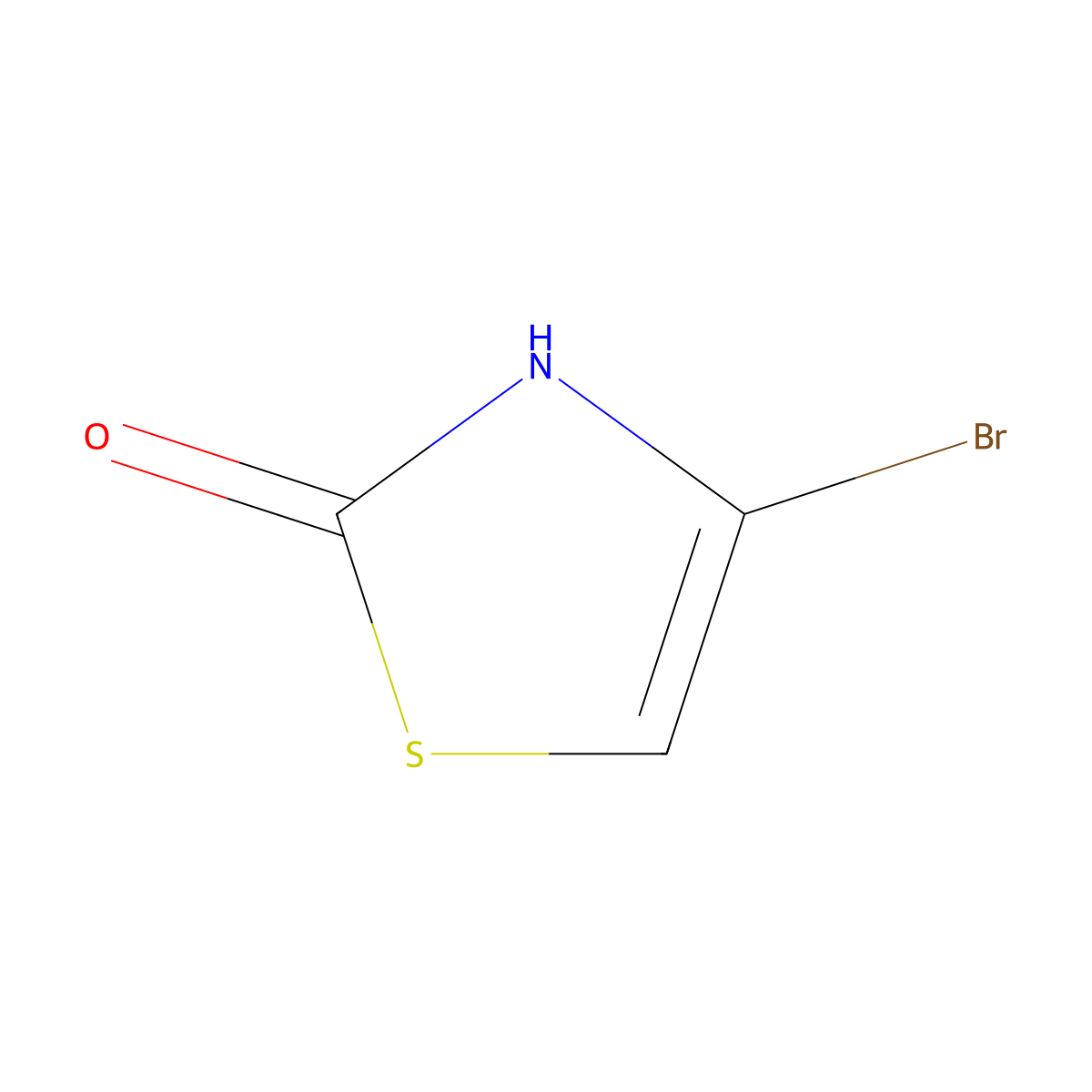 4-Bromothiazol-2-ol molecular structure, CAS 1086381-71-6