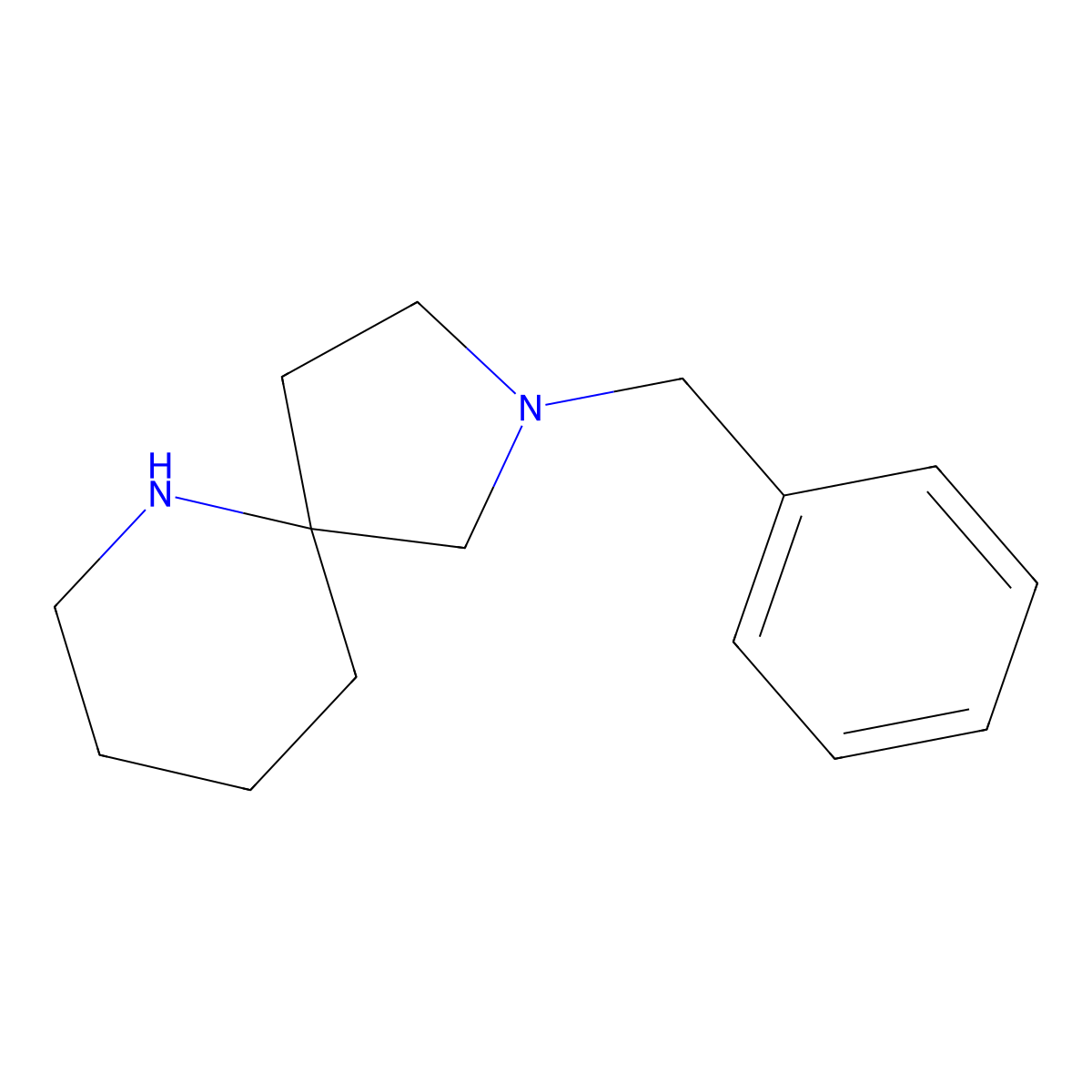 2-Benzyl-2,6-diazaspiro[4.5]decane molecular structure, CAS 1086395-73-4