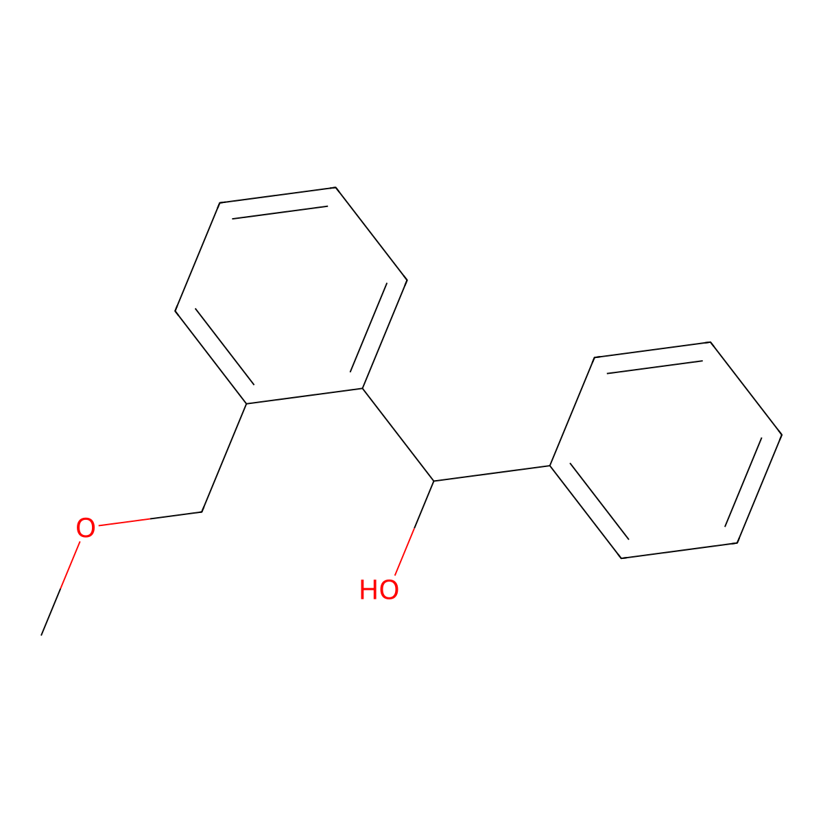 (2-(Methoxymethyl)phenyl)(phenyl)methanol molecular structure, CAS 108683-08-5