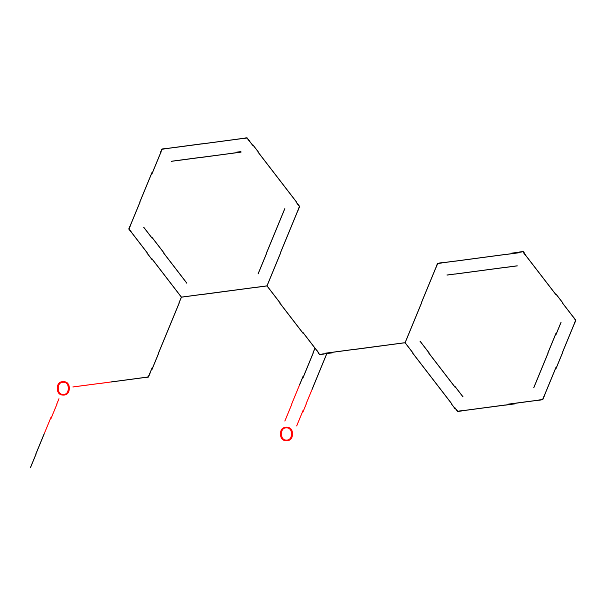 [2-(Methoxymethyl)phenyl]phenylmethanone molecular structure, CAS 108683-16-5