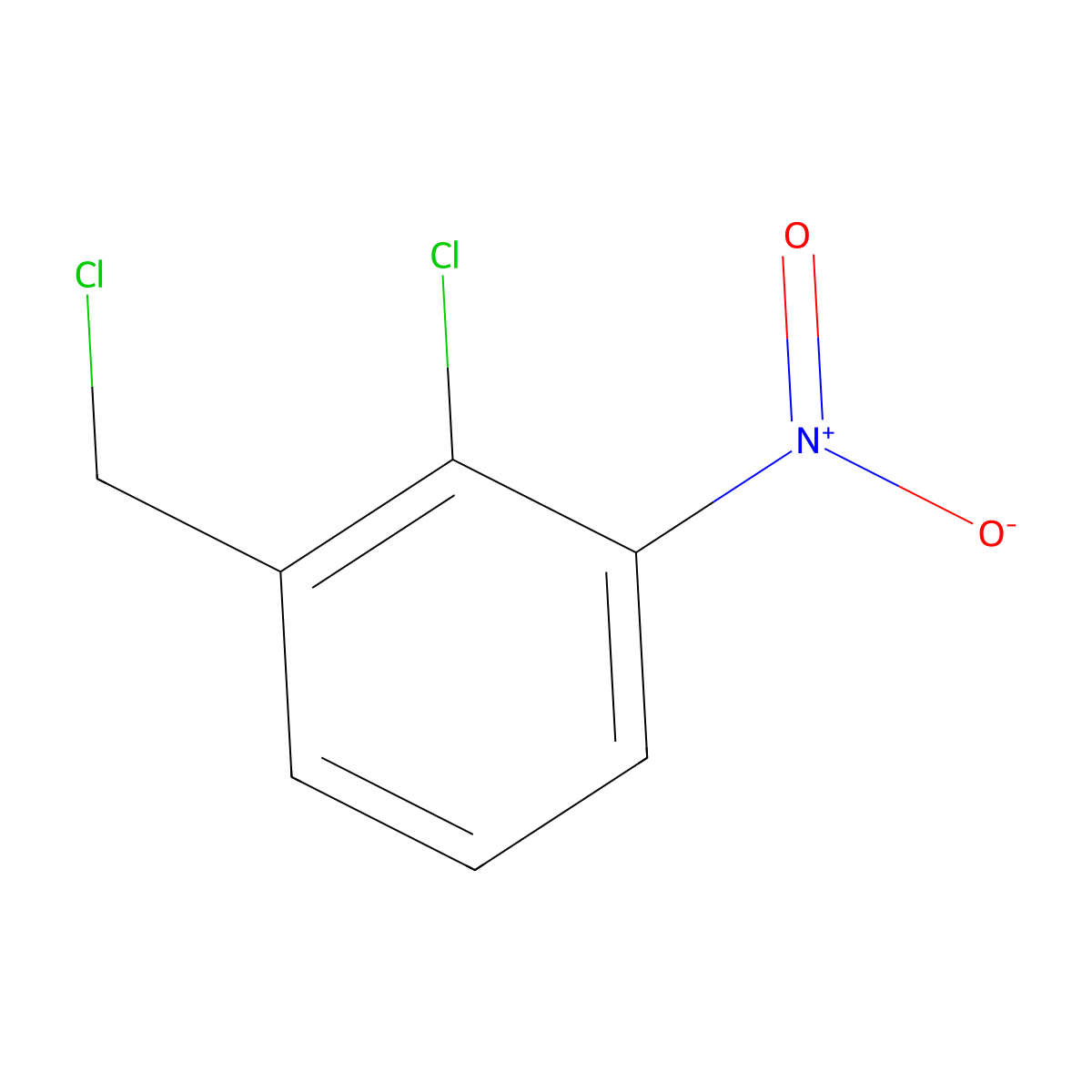 2-Chloro-1-(chloromethyl)-3-nitrobenzene molecular structure, CAS 108772-93-6