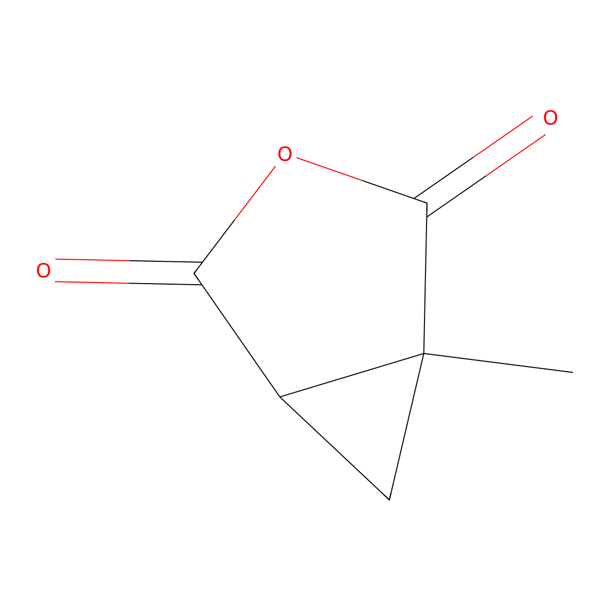 rac-(1R,5S)-1-methyl-3-oxabicyclo(3.1.0)hexane-2,4-dione molecular structure, CAS 1087749-61-8
