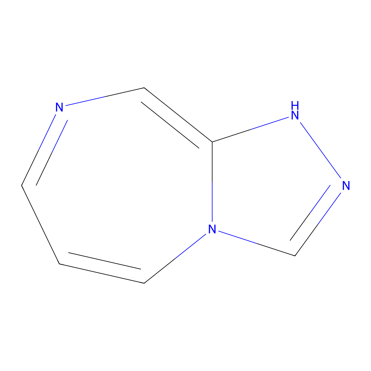 1H-[1,2,4]Triazolo[4,3-a][1,4]diazepine molecular structure, CAS 108775-12-8