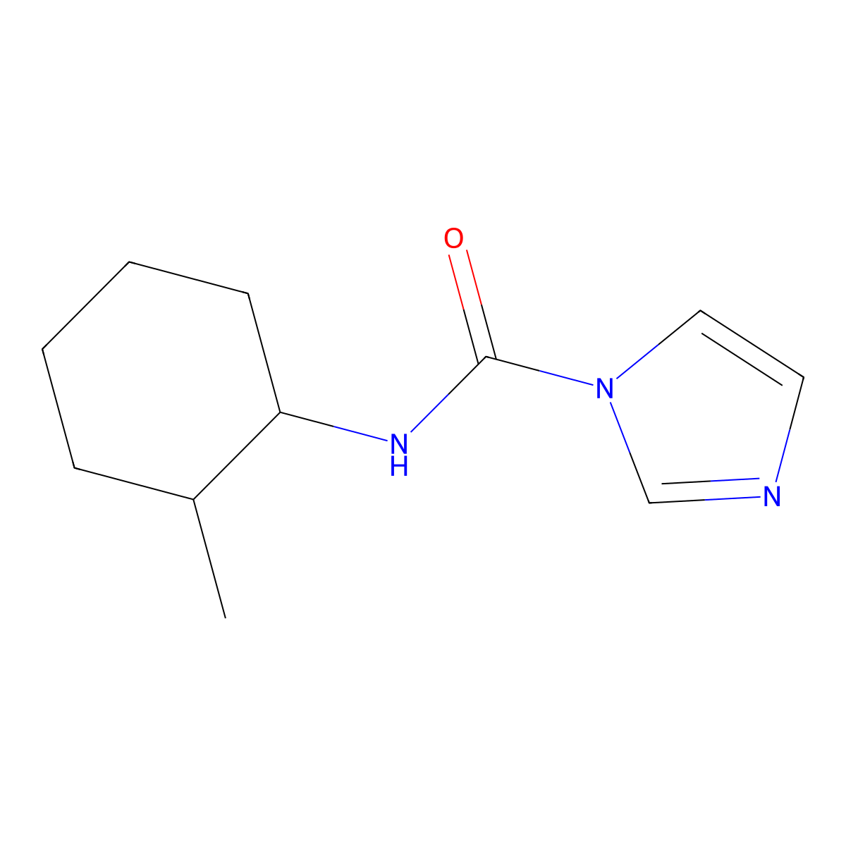 N-(2-methylcyclohexyl)-1H-imidazole-1-carboxamide molecular structure, CAS 1087788-42-8