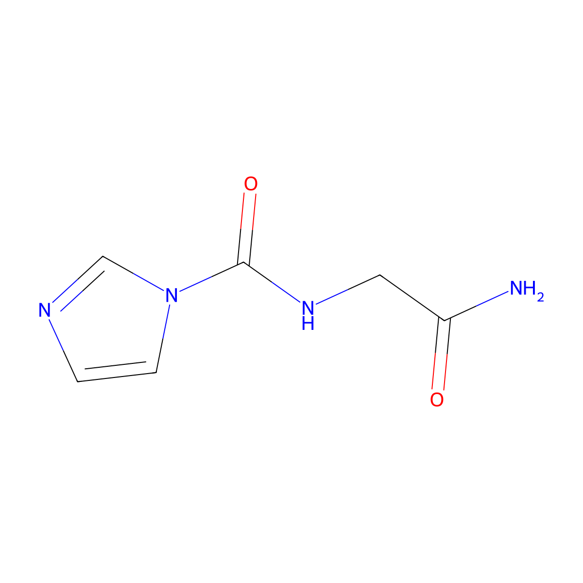 N-(2-amino-2-oxoethyl)-1H-imidazole-1-carboxamide molecular structure, CAS 1087797-69-0
