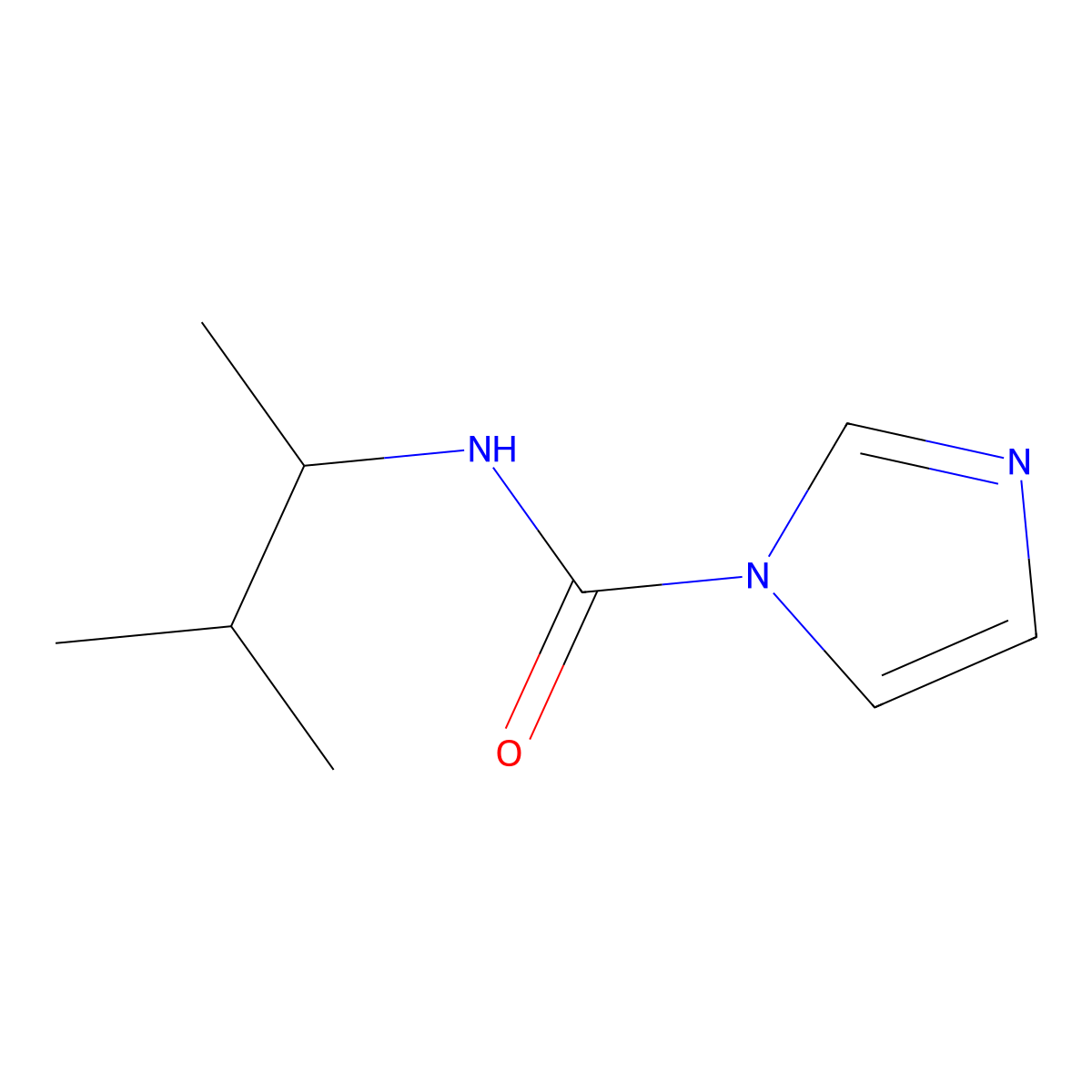 N-(3-Methylbutan-2-yl)-1H-imidazole-1-carboxamide molecular structure, CAS 1087797-79-2