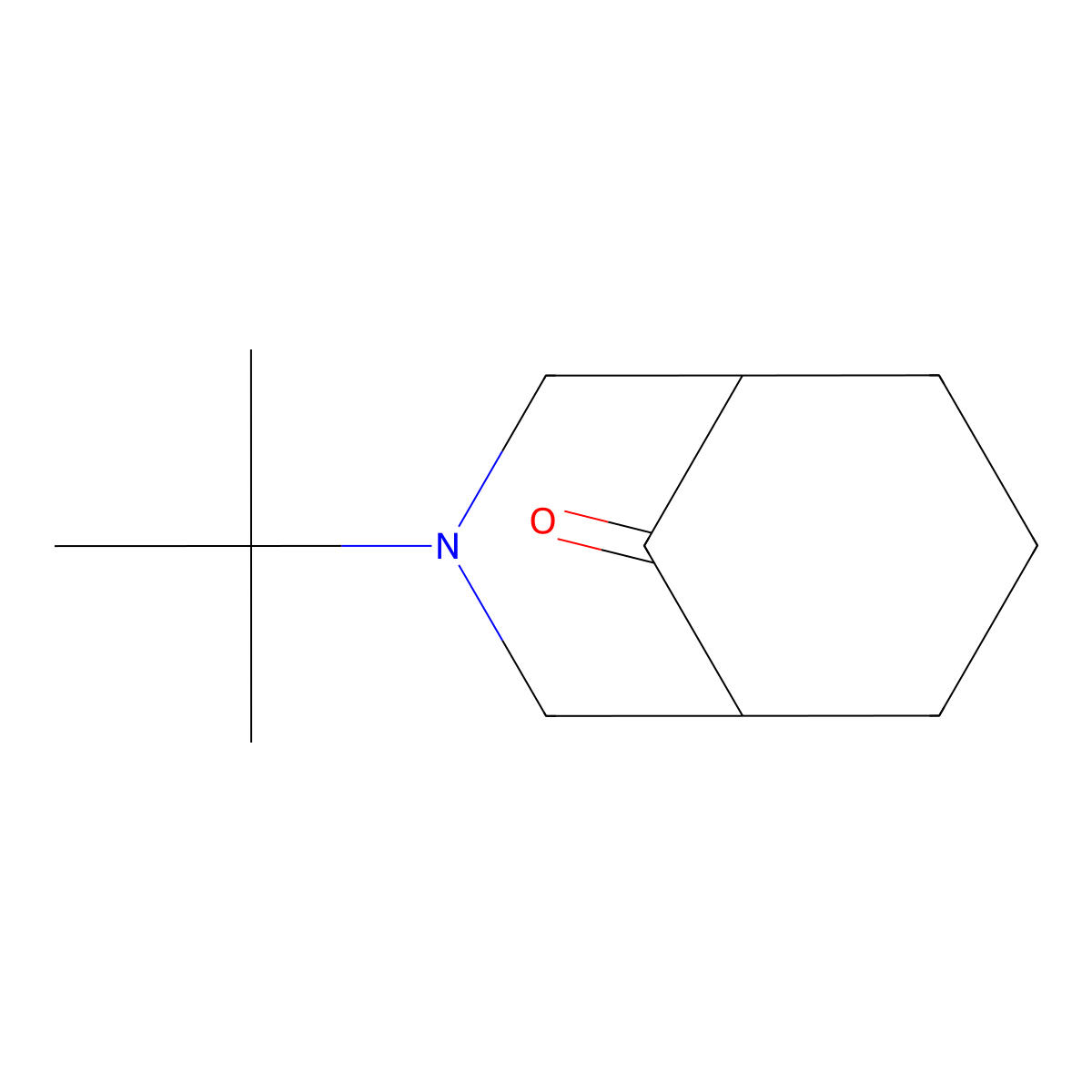 3-Tert-butyl-3-azabicyclo[3.3.1]nonan-9-one molecular structure, CAS 1087800-62-1