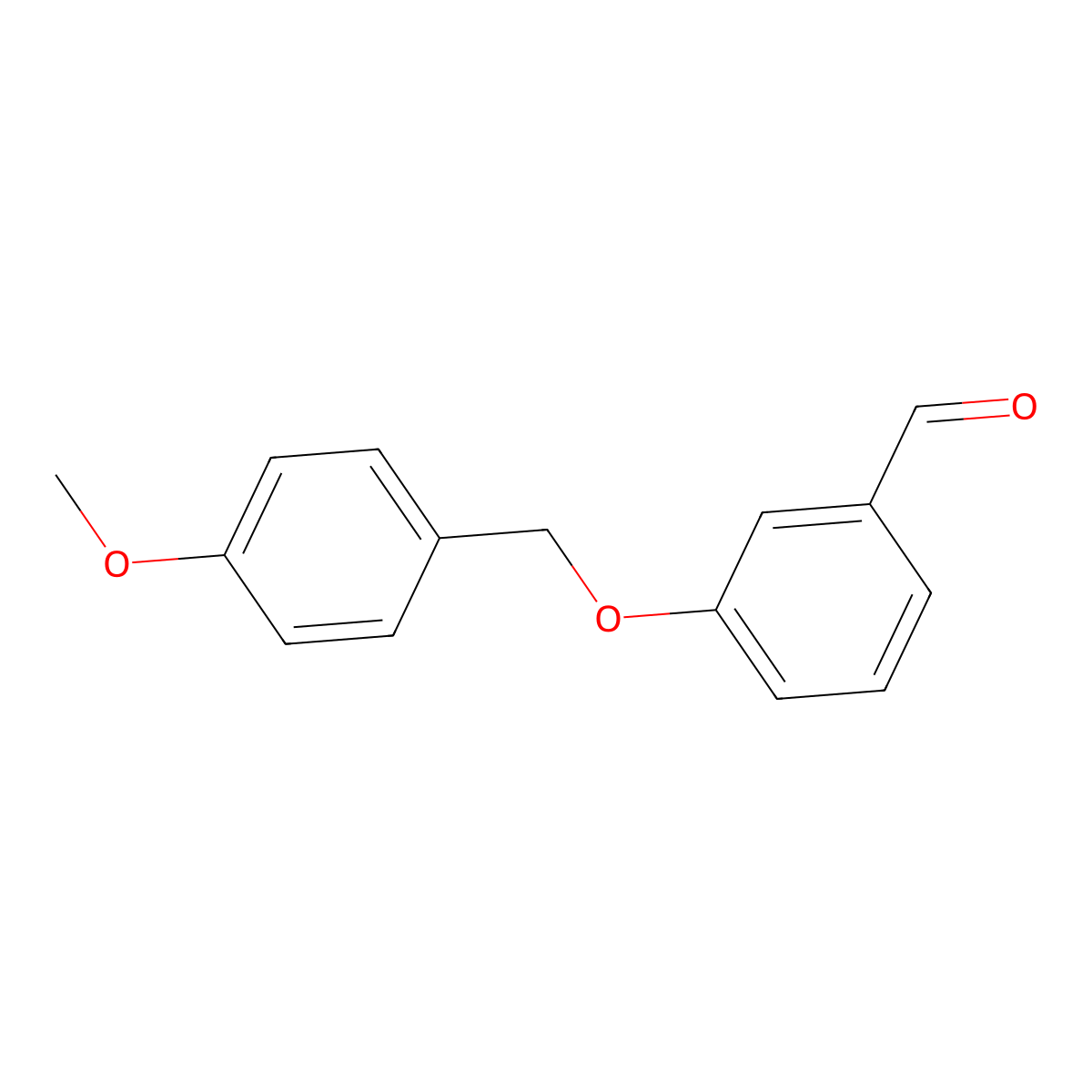 3-((4-Methoxybenzyl)oxy)benzaldehyde molecular structure, CAS 108781-14-2