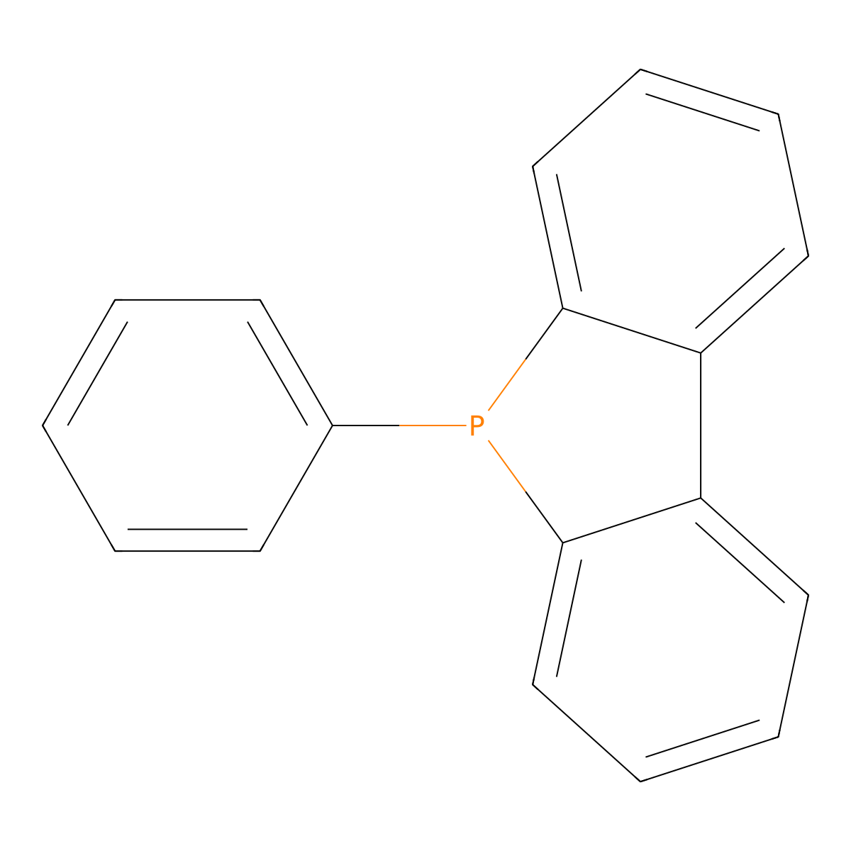 5-Phenyl-5h-benzo[b]phosphindole molecular structure, CAS 1088-00-2