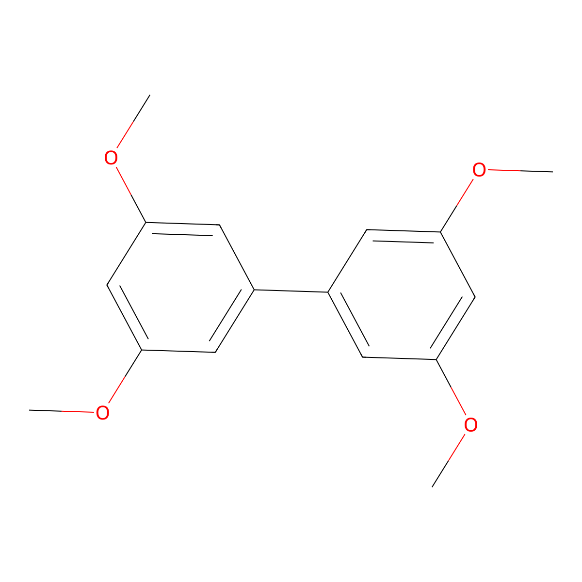3,3',5,5'-Tetramethoxy-1,1'-biphenyl molecular structure, CAS 108840-33-1