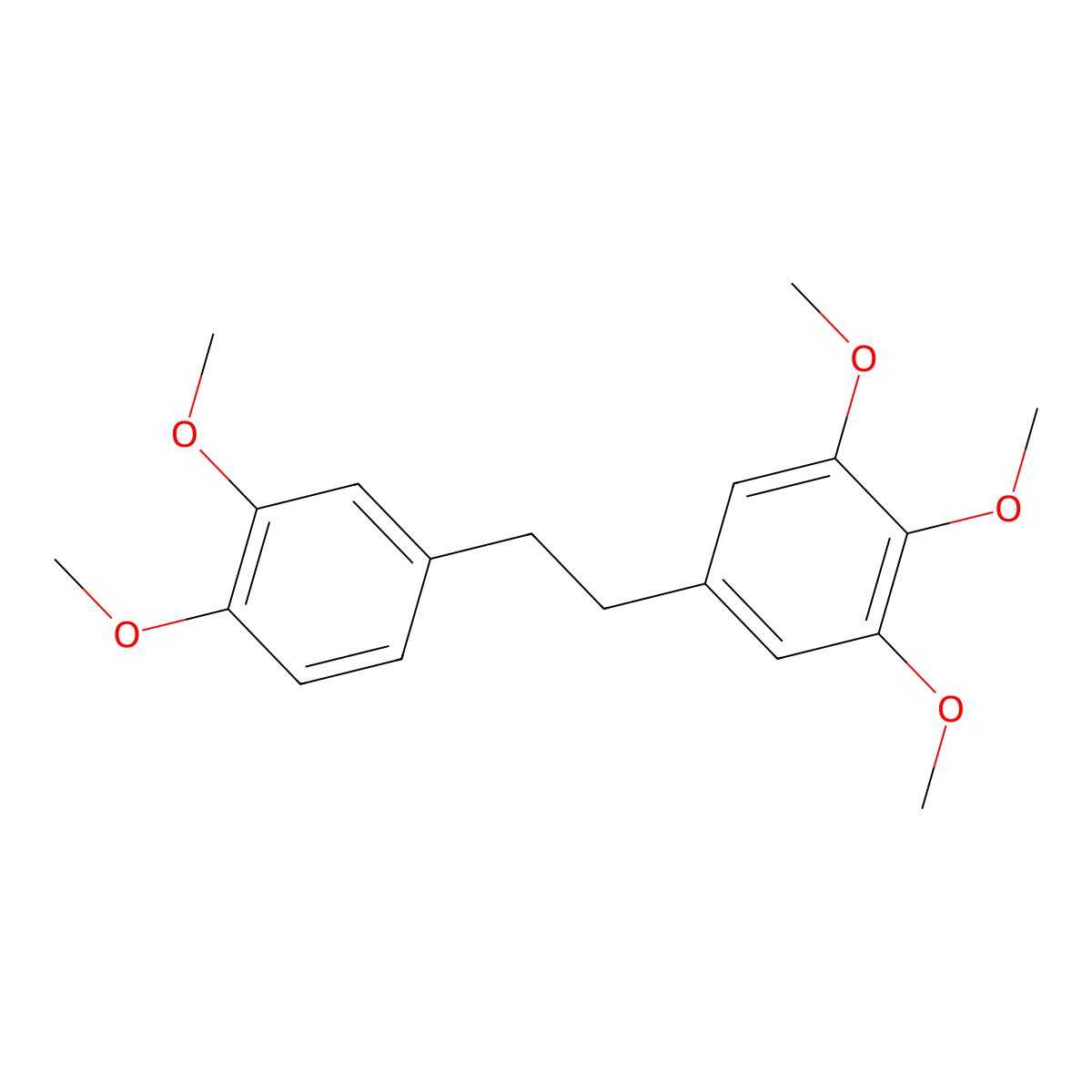 Chrysotobibenzyl molecular structure, CAS 108853-09-4