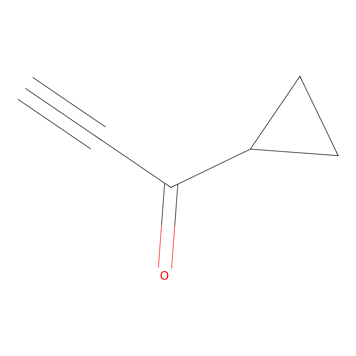 1-Cyclopropylprop-2-yn-1-one molecular structure, CAS 1088610-48-3