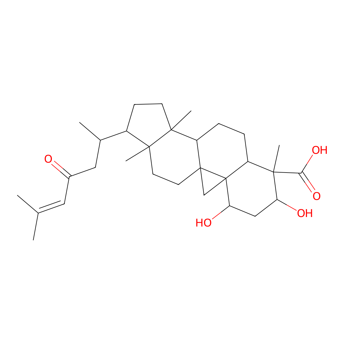 Gardenolic Acid B molecular structure, CAS 108864-53-5