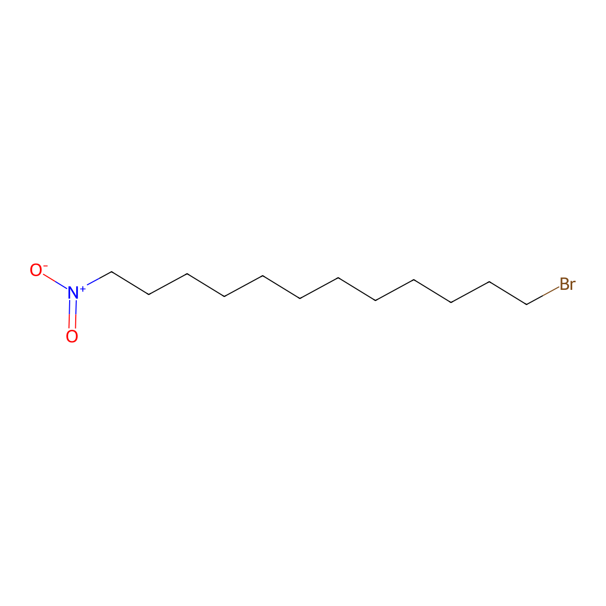 1-Bromo-12-nitrododecane molecular structure, CAS 1088851-61-9