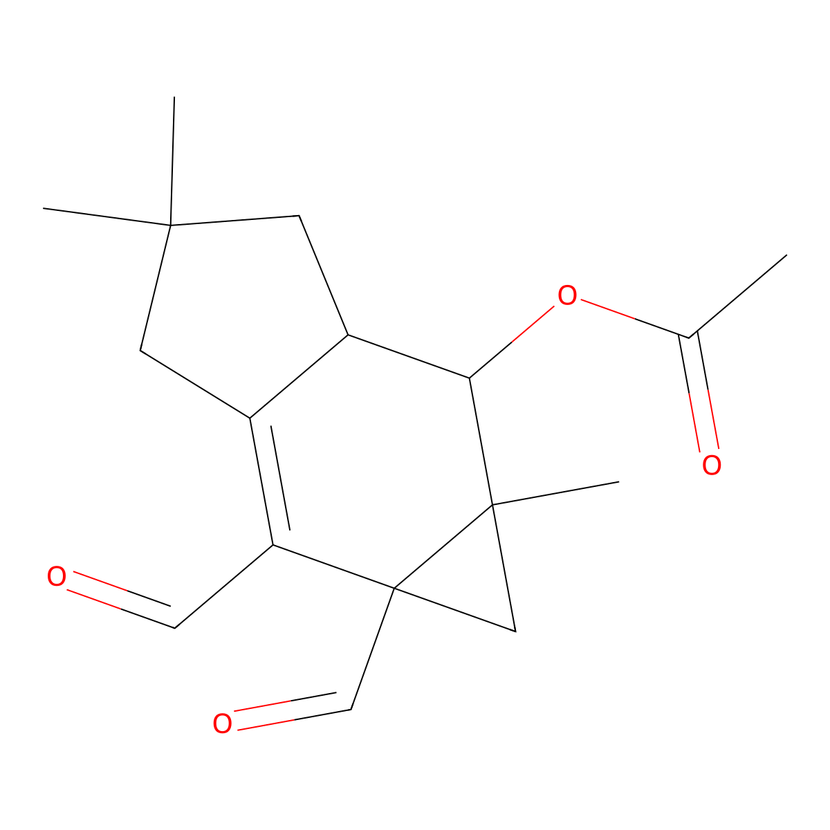 Acetylmerulidial molecular structure, CAS 108893-54-5