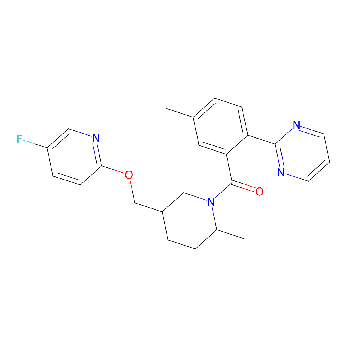 Filorexant molecular structure, CAS 1088991-73-4