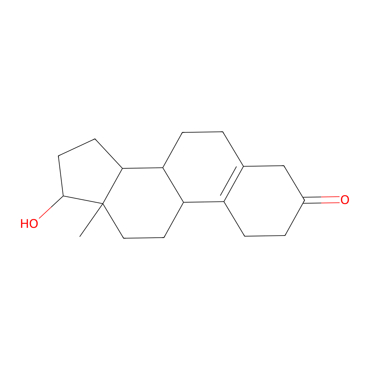 Prenortestosterone molecular structure, CAS 1089-78-7
