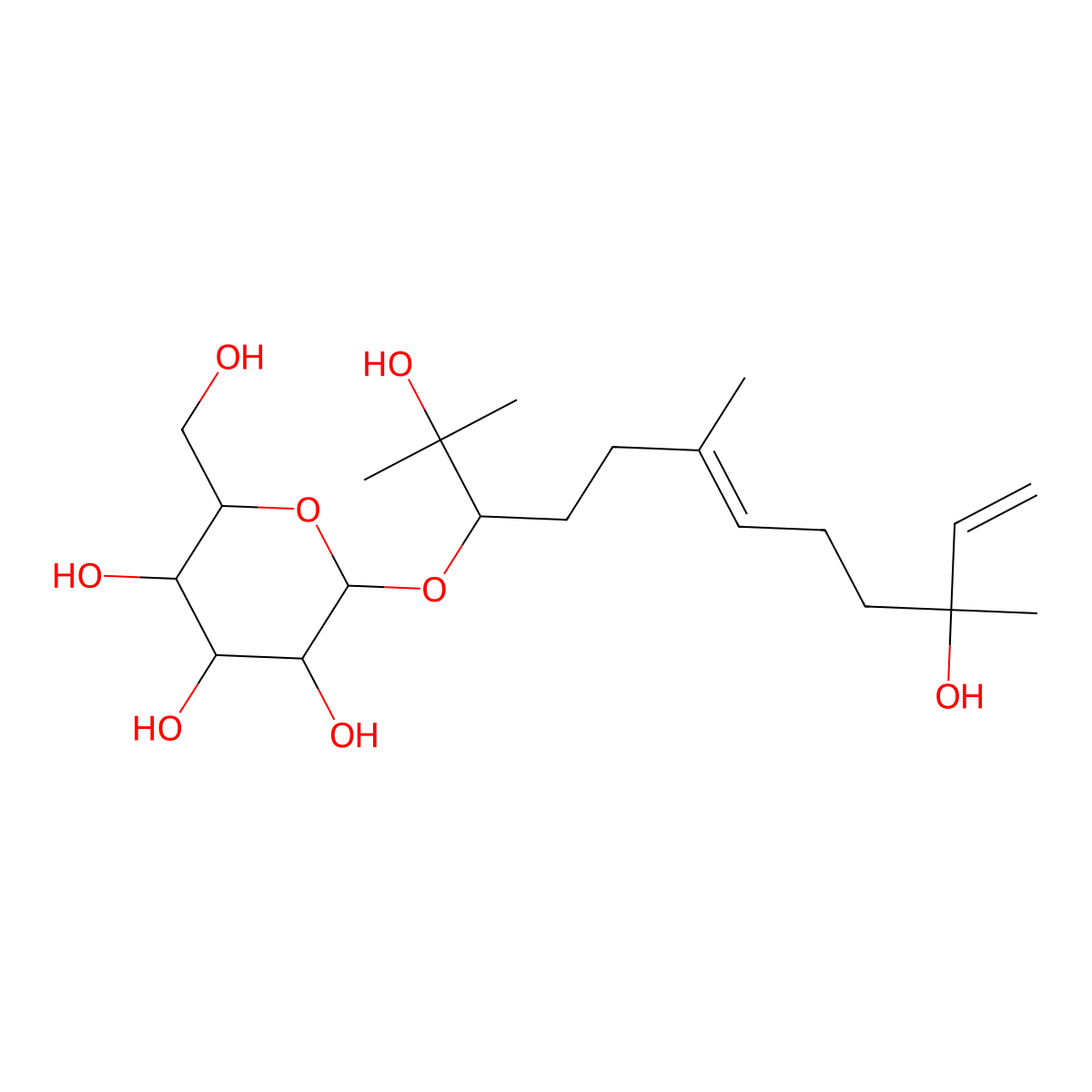 Icariside C(1) molecular structure, CAS 108906-50-9