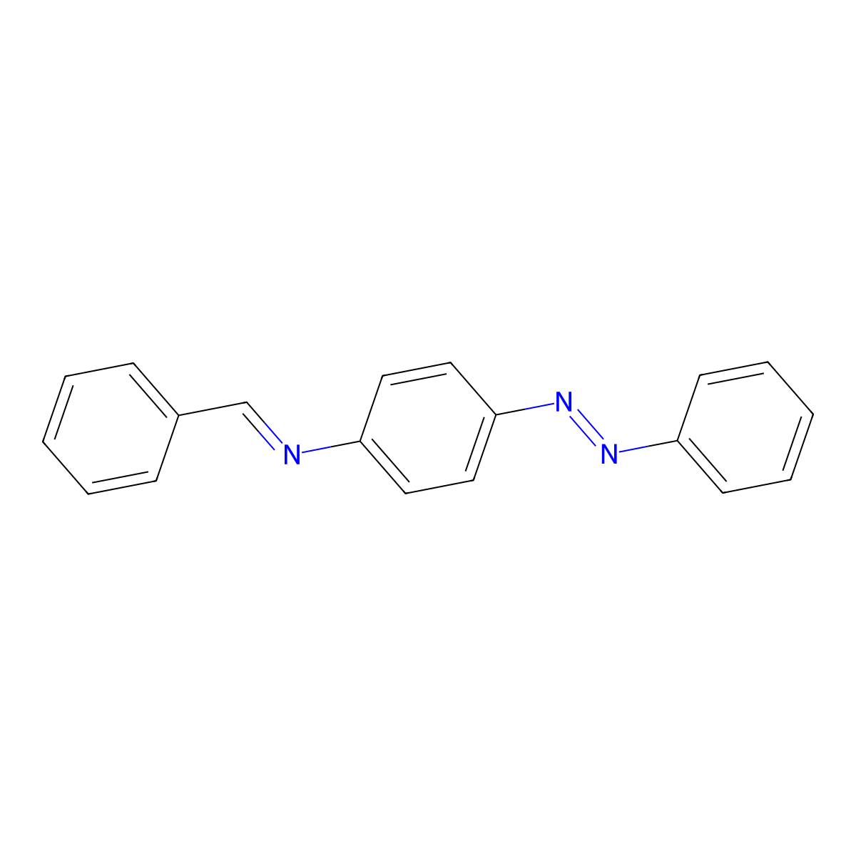 Benzylidene-(4-phenylazo-phenyl)-amine molecular structure, CAS 1089292-95-4