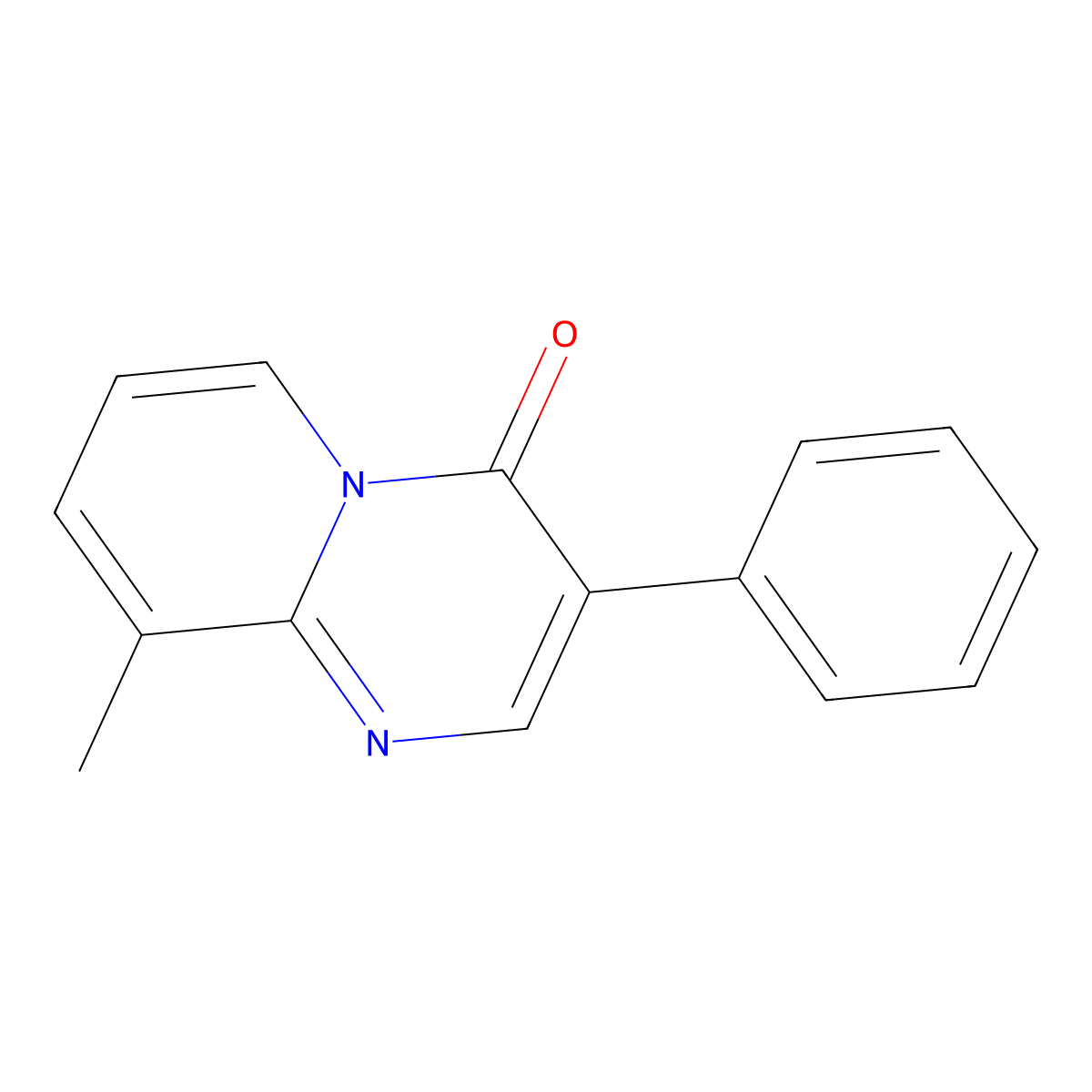 9-methyl-3-phenyl-4H-pyrido[1,2-a]pyrimidin-4-one molecular structure, CAS 1089342-82-4