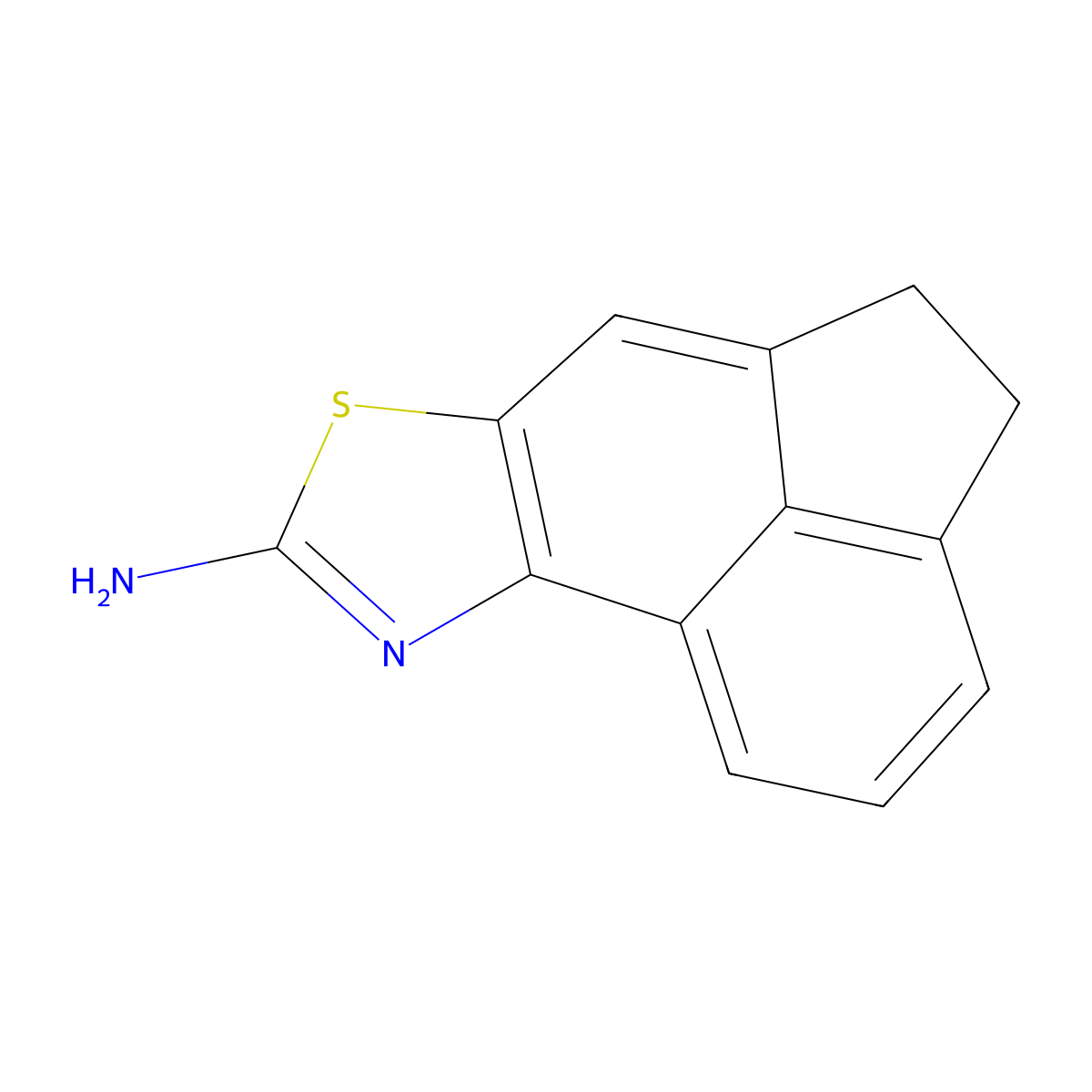 4,5-Dihydroacenaphtho[5,4-d]thiazol-8-amine molecular structure, CAS 108954-84-3