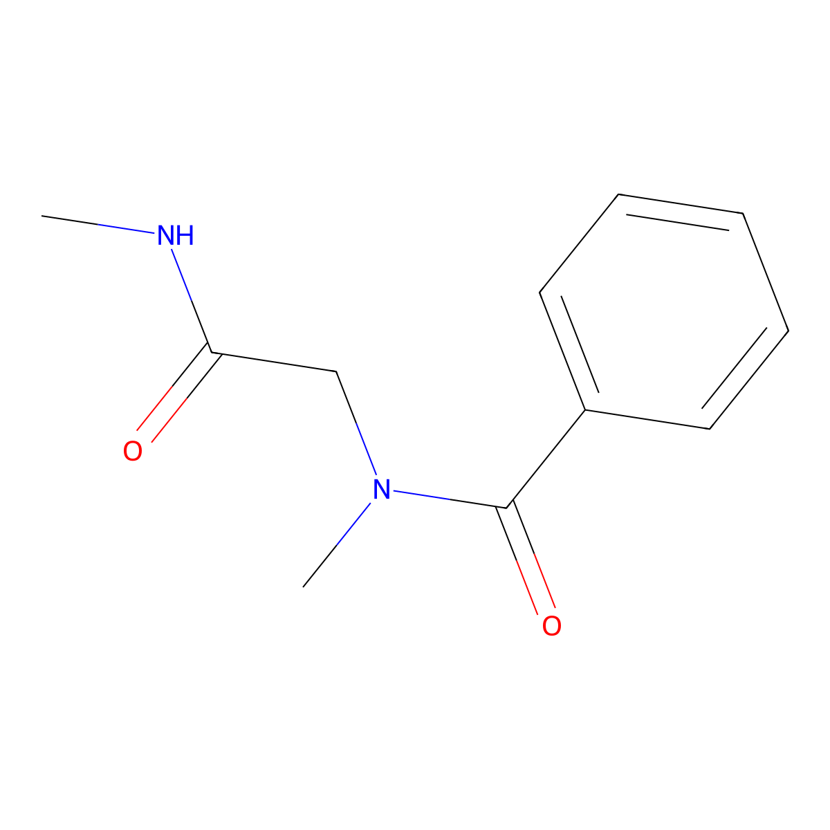 N-Methyl-2-(N-methyl-1-phenylformamido)acetamide molecular structure, CAS 1089635-37-9