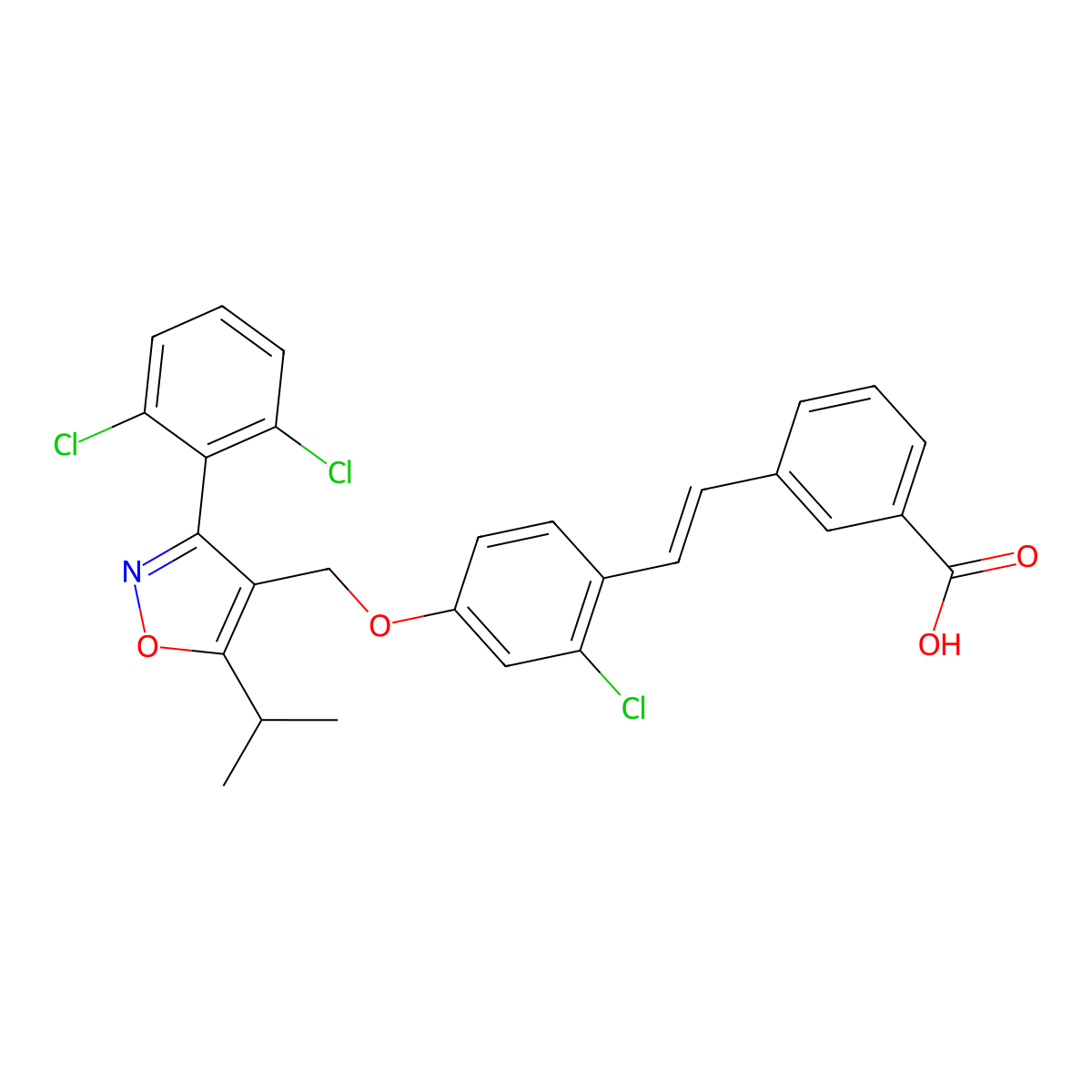 GW-4064 molecular structure, CAS 1089660-72-9