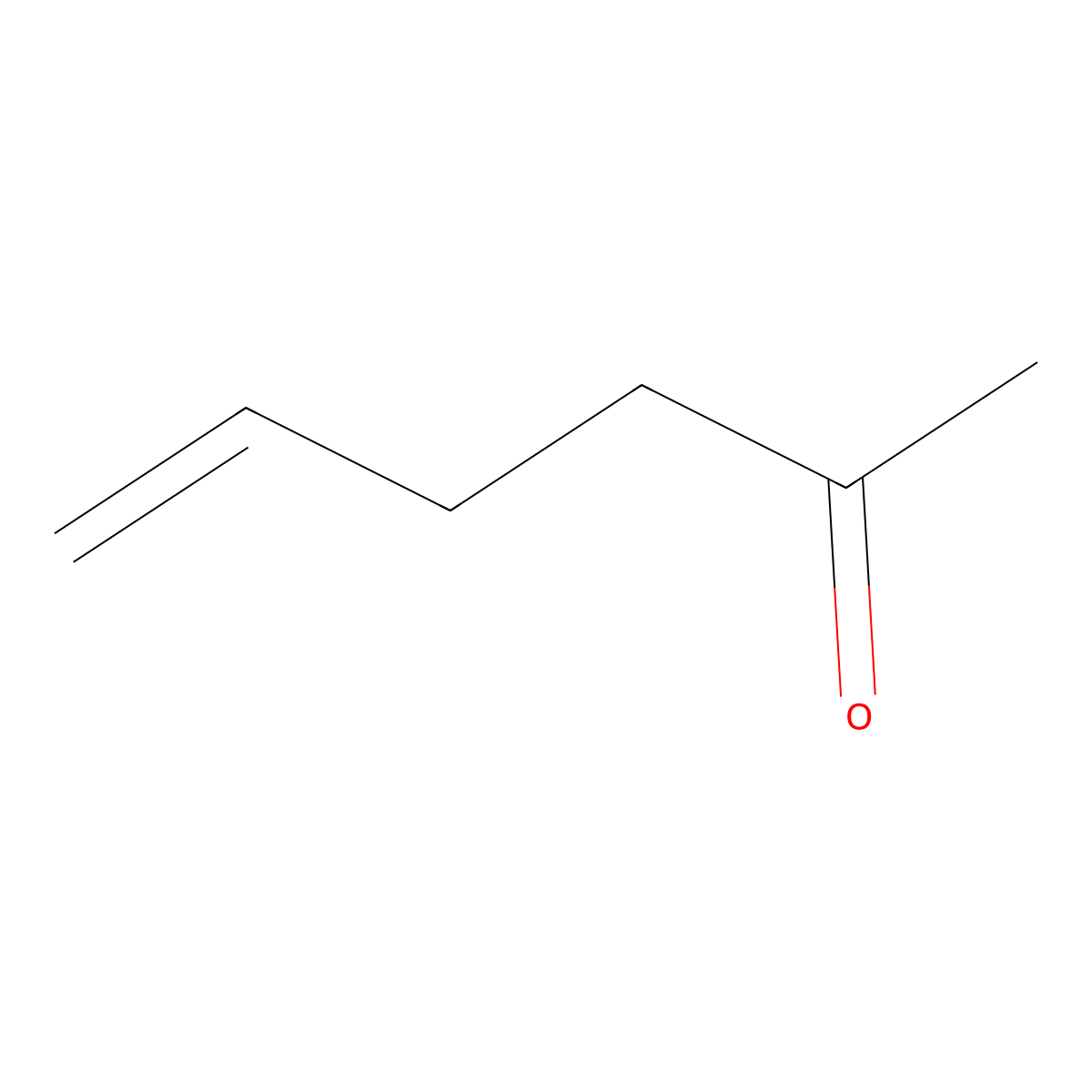 5-Hexene-2-one molecular structure, CAS 109-49-9