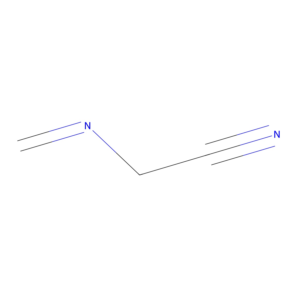 2-(Methyleneamino)acetonitrile molecular structure, CAS 109-82-0