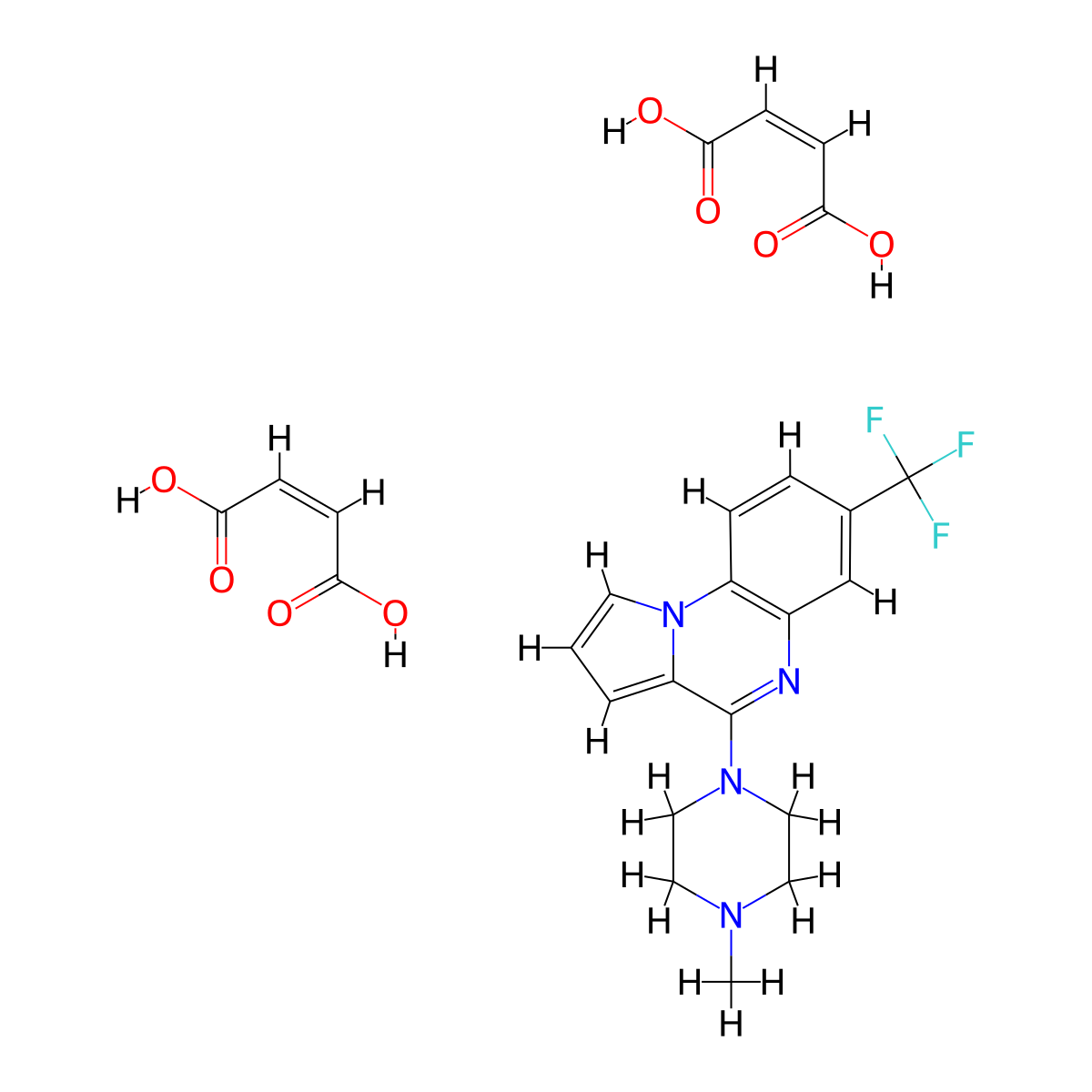 Cgs-12066B molecular structure, CAS 109028-10-6