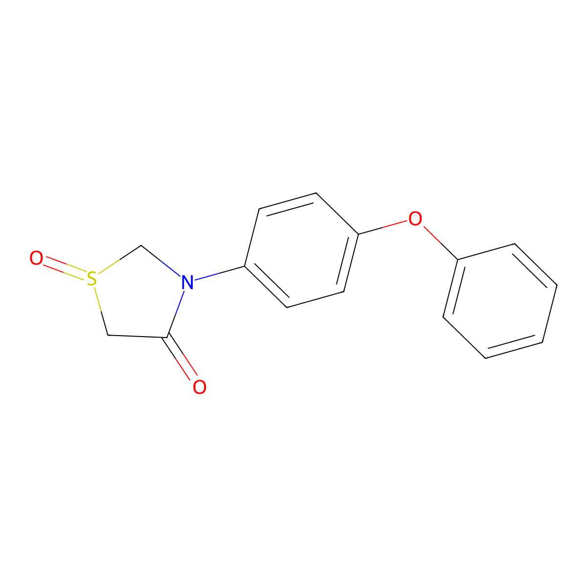 3-(4-Phenoxyphenyl)-1lambda~4~,3-thiazolane-1,4-dione molecular structure, CAS 109052-50-8