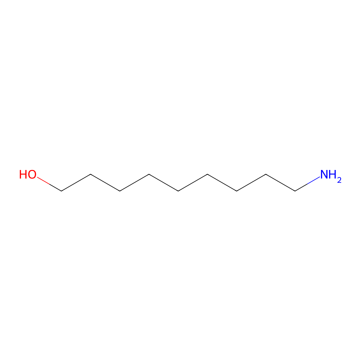 9-Aminononan-1-ol molecular structure, CAS 109055-42-7