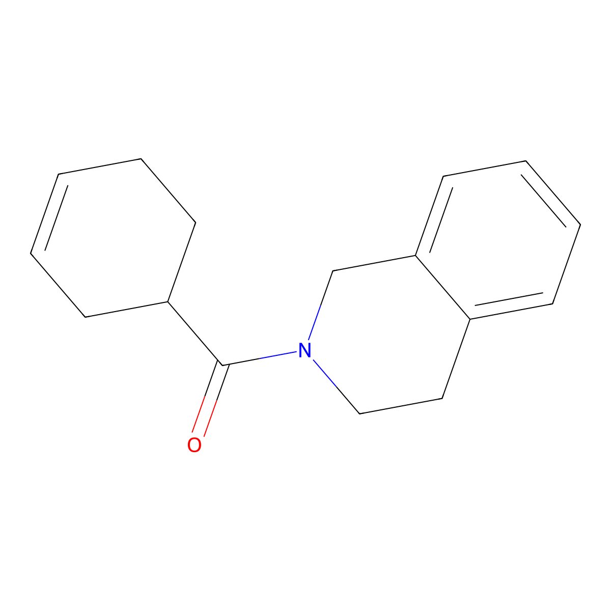 2-(Cyclohex-3-ene-1-carbonyl)-1,2,3,4-tetrahydroisoquinoline molecular structure, CAS 1090573-52-6