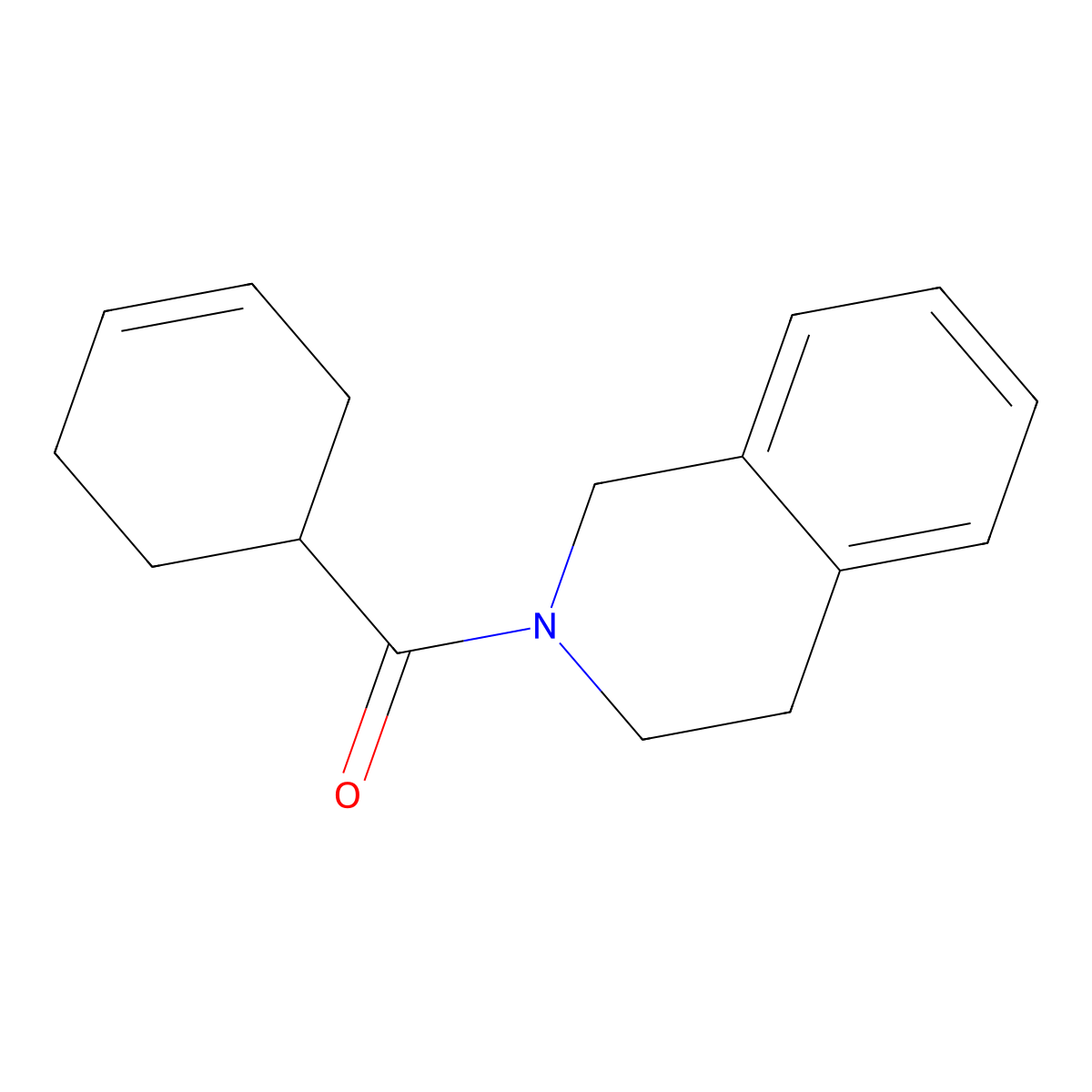 2-(Cyclohex-3-ene-1-carbonyl)-1,2,3,4-tetrahydroisoquinoline molecular structure, CAS 1090573-52-6