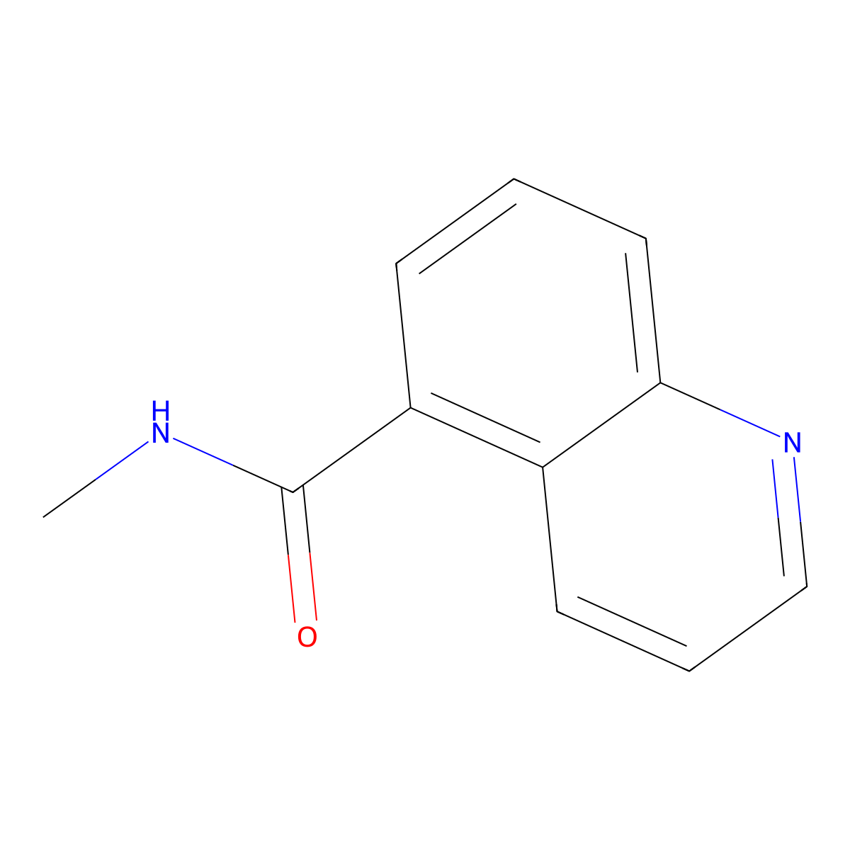 N-methylquinoline-5-carboxamide molecular structure, CAS 1090894-66-8
