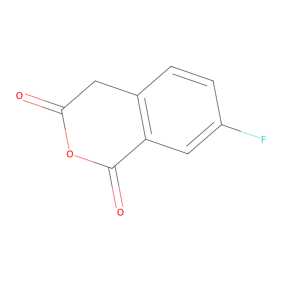 7-Fluoroisochromane-1,3-dione molecular structure, CAS 1091613-48-7