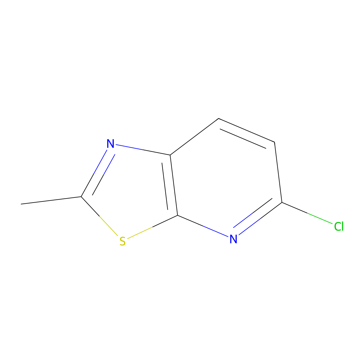 5-Chloro-2-methylthiazolo[5,4-b]pyridine molecular structure, CAS 109202-21-3