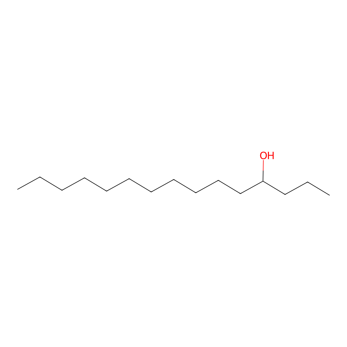 4-Pentadecanol molecular structure, CAS 109212-91-1